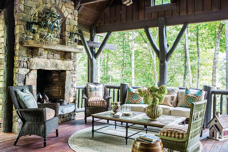 Tour This North Carolina Mountain Cottage - The Ribbon in My Journal ...